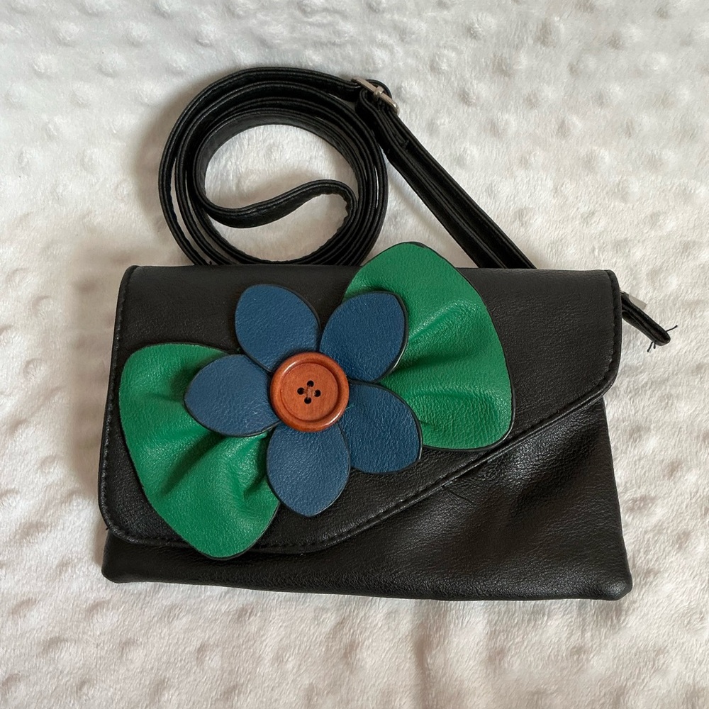 Leather Crossbody Purse by SAX